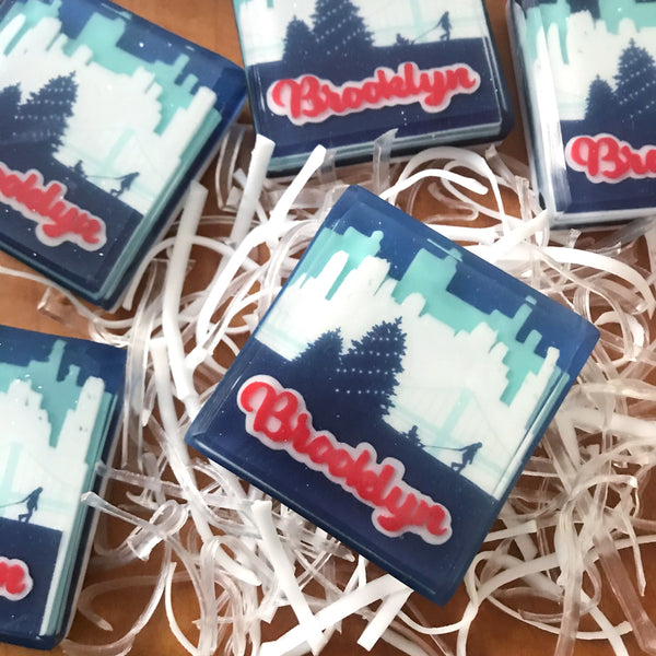 Christmas in Brooklyn soap by Soapso